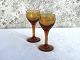 Liqueur glass, 
Amber colored, 
9cm high, 4cm 
in diameter * 
Perfect 
condition *