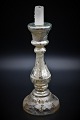 Candlestick in 
Mercury glass 
from the 1800 
Century with 
fine old 
patina. Height: 
24,5 cm.