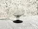 Kastrup 
glassworks, 
Dessert / 
Champagne bowl 
with grape 
clusters and 
black base, 9.5 
cm in ...