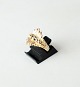 Ring of 14 
carat gold 
stamped HS.
Size - 55