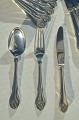 Rococo / 
"Rokoko" silver 
cutlery, danish 
silver with 
toweres marks 
830s. By 
Horsens silver, 
...