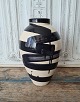 Per Arnoldi for 
Kahler - Unique 
vase 
Cream-colored 
vase decorated 
with abstract 
black ...
