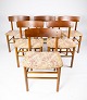 This set of six 
dining room 
chairs from the 
1960s is a 
magnificent 
example of 
Danish 
furniture ...