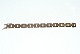 Block bracelet 
with 3 Rk in 14 
carat gold
Stamped CHL 
585
Length 18.5 cm
Width 12.94 
...