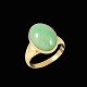 A.F. Rasmussen 
- Denmark. 14k 
Gold Ring with 
Jade - 1960s
Designed and 
crafted by A.F. 
...