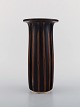 Stig Lindberg 
for Gustavsberg 
Studiohand. 
Vase in glazed 
ceramics. 
Beautiful glaze 
in brown ...