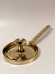 Swedish brass 
candlestick 
year 
1840-
1850Diameter 
18cm with shaft 
36cm.