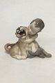 Royal 
Copenhagen 
Figurine Faun 
with lioncub No 
2852. Measures 
14cm x 18cm and 
is in perfect 
...