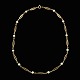 Hermann 
Siersbøl - 
Denmark. 14k 
Gold Necklace 
with Pearls - 
1960s
Designed and 
crafted by ...