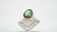 Elegant Women's 
ring with green 
stone in 14 
carat gold
Stamped 585
Str 54
The check by 
the ...