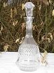 Crystal. 
Decanter, 
Height 32 cms. 
Fine condition.