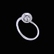 Georg Jensen. 
18k White Gold 
Ring with 
0.07ct diamond 
- Cave - Size 
52mm
Ball with a 
Brilliant ...