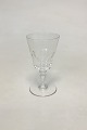 Val St. Lambert 
Faraday Red 
Wine Glass. 
Measures 14 cm 
/ 5 33/64 in.