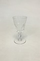 Val St. Lambert 
Faraday White 
Wine Glass. 
Measures 13 cm 
/ 5 1/8 in.