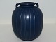 Ipsen art 
pottery dark 
blue vase.
Decoration 
number 14.
Height 13.2 
cm.
There are two 
...