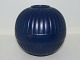 Ipsen art 
pottery dark 
blue round 
vase.
Decoration 
number 42.
Height 13.0 
cm., width 13.0 
...