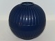 Ipsen art 
pottery dark 
blue round 
vase.
Decoration 
number 42.
Height 13.0 
cm., width 13.0 
...