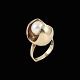 Th. Skat-Rørdam 
- Copenhagen. 
14k Gold Ring 
with Pearl.
Designed and 
crafted by Th. 
Skat-Rørdam ...