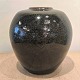 Nils Thorsson 
for Royal 
Copenhagen; A 
unique 
stoneware vase. 
Dark glaze with 
grey and brown 
...