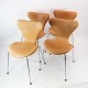 This set of 
four Seven 
chairs, also 
known as Model 
3107, is an 
example of 
Danish design 
by Arne ...