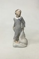 Royal 
Copenhagen 
Figurine of Boy 
with Pillows No 
2604. With 
initial "HC" 
for Holger 
Christensen. 
...