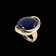 Danish 18k Gold 
Ring with Lapis 
Lazuli.
Stamped with 
BRK, 18k.
Size 57 mm - 
US 8 - UK R - 
JPN ...