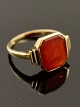 14 carat gold 
ring size 68 
with agate item 
no. 463285