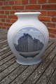 Royal 
Copenhagen 
Danish 
porcelain.
Large oval 
vase No 3403 of 
1st quality, 
and in a mint 
...