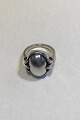 Georg Jensen 
Sterling Silver 
Ring No 51 
Silverstone 
Ring Size 58(US 
8 1/4) Weight 
9.5 gr/0.34 oz