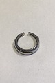 Georg Jensen 
Sterling Silver 
Ring No 364 Ole 
Kortzau
Ring Size 62 
(US 10) Weight 
7.5 gr/ 0.26 oz