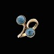 Bernhard Hertz. 
14k Gold Ring 
with Turquoise.
Designed and 
crafted by 
Bernhard Hertz 
- ...