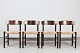 Børge Mogensen 
(1901-1972)
Set of 4 
Dinning Chairs 
J 39 of solid 
beech
with original 
paper ...