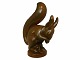 Large Svend 
Lindhardt art 
pottery 
figurine, 
squirrel.
Height 25.0 
cm., length 
19.0 ...