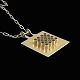 Bent Exner 
(1932-2006). 
Fire-gilded 
Sterling Silver 
Pendant 
Necklace. 1979 
- 4/10.
Designed and 
...