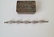 Filigree 
bracelet in 
silver
Stamped 830s
Length 18 cm. 
Width 11 mm.
