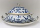 Germany. Large 
Meissen tureen 
with dish. 
Terrin's length 
is 36 cm. There 
are small chips 
on the ...