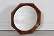 Danish Modern
8-angular 
mirror made of 
solid rosewood
Diameter 45 cm 
(45,5 x 45,5 
...