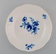 Round Meissen 
dish in 
hand-painted 
porcelain. 
Butterfly and 
blue flowers. 
Late 19th ...