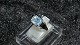 Elegant Ladies' 
Ring with Blue 
stone in 14 
carat gold
Stamped 585
Str 49
Nice and well 
...
