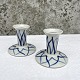 Lyngby, Danild 
40, Blue flame, 
Candlestick 
with pattern on 
candlestick, 
9cm in 
diameter, 8.5cm 
...