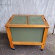 Bartable in oa 
and green 
laminate. 
Unknown 
designer/maker 
.Good condition 
and quality.
