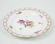 Antique royal 
plate pierced 
in patterned 
Saxon flower 
with 3 waves. 
The 3 waves 
indicate that 
it ...