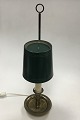 Tablelamp / 
Walllamp of 
Brass. Marked 
THV 1165. 
Adjustable. Th. 
Valentiner. 
Measures 48 cm 
/ ...