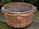 Antique copper 
vessel, 19th 
century 
Denmark. 
Decorated with 
ranks. With two 
handles. 
Unstamped. ...