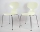 Original Myren 
chairs, model 
3101, colored 
pastel green 
from the 1970s. 
Both chairs are 
in very ...