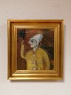 Jens Sørensen 
1887-
1953Composition 
with clown Oil 
on canvas Sign. 
Jens Sørensen 
Size 40.5 x ...