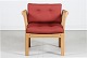 Illum Wikkelsø 
(1919-1999)
Plexus Chair 
made of solid 
oak with 
lacquer,
cushions 
upholstered ...