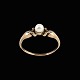 Georg Jensen. 
14k Gold Ring 
with Pearl 
#180.
Designed by 
Harald Nielsen 
1892 - 1977.
Stamped ...