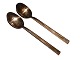 Scanline 
Bronze, dessert 
spoon.
Designed by 
Sigvard 
Bernadotte.
Length 16.7 
cm.
With ...