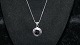 Elegant Silver 
Necklace with 
Pendant
Stamped 925 S
Length 41 cm
Nice and well 
maintained ...